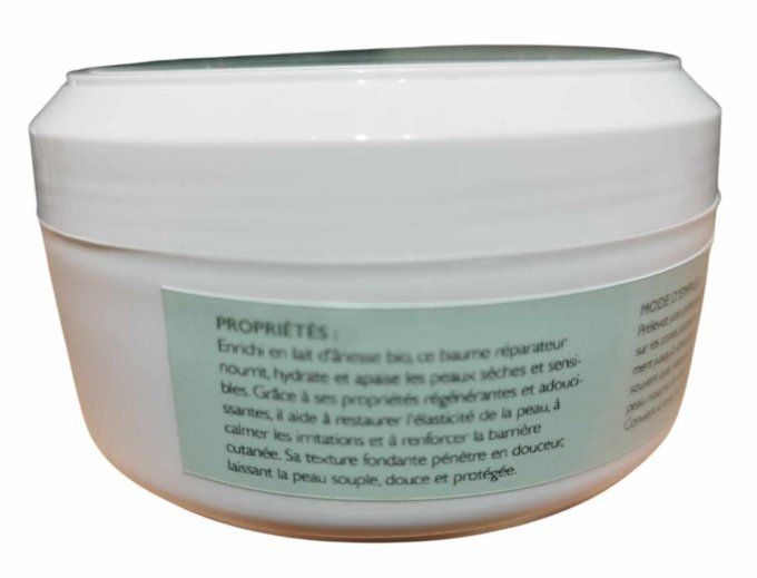 Baume réparateur intensif au lait d'ânesse bio