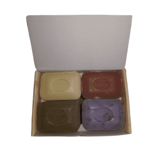 Coffret pour 4 savonnettes 100g | LE SERAIL