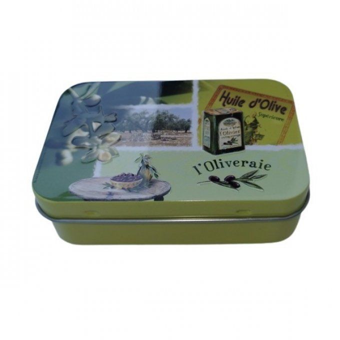 Boite à savon métal 100-125-150gr
