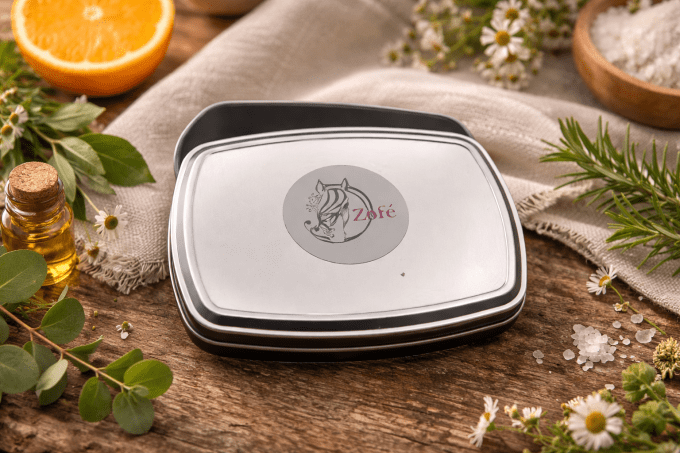Boîte à Savon en Aluminium, pour savons de 100g