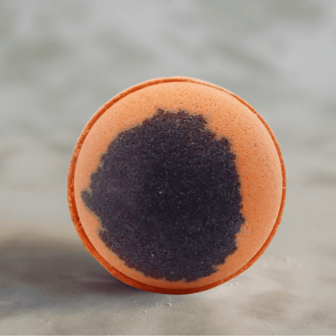 Boule de bain au karité - cannelle orange 180g
