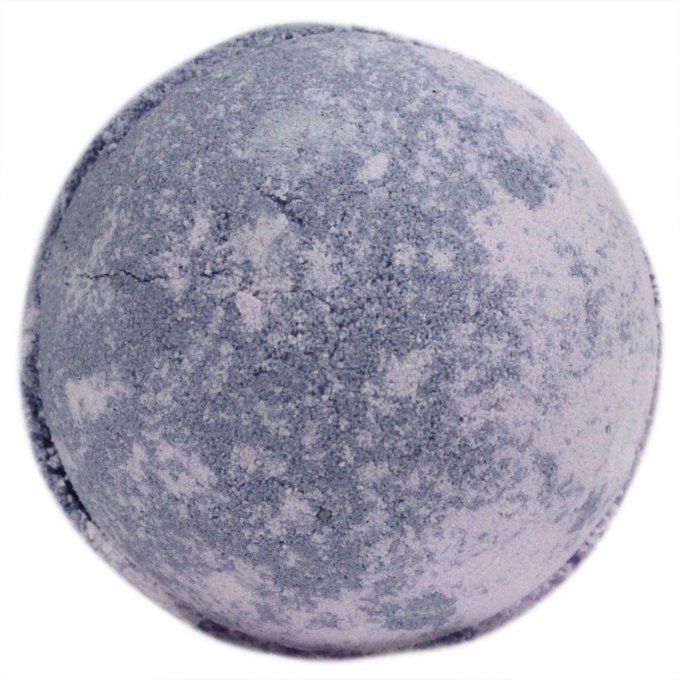 Boule de bain au karité - violette  180g 