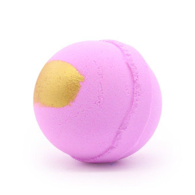 Boule de bain au karité - pink charlotte 180g 