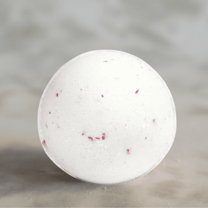 Boule de bain au karité - noix de coco 180g - Aux Libellules