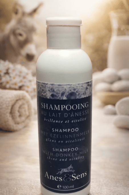 Shampoing au lait d'ânesse 100ml - Anes&Sens