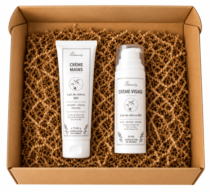 Coffret Duo Douceur au Lait de Chèvre Bio – LH Beauty