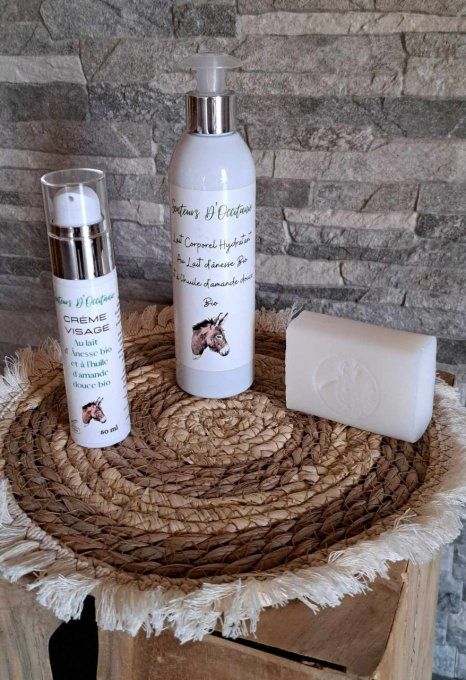 Coffret découverte au lait d'ânesse