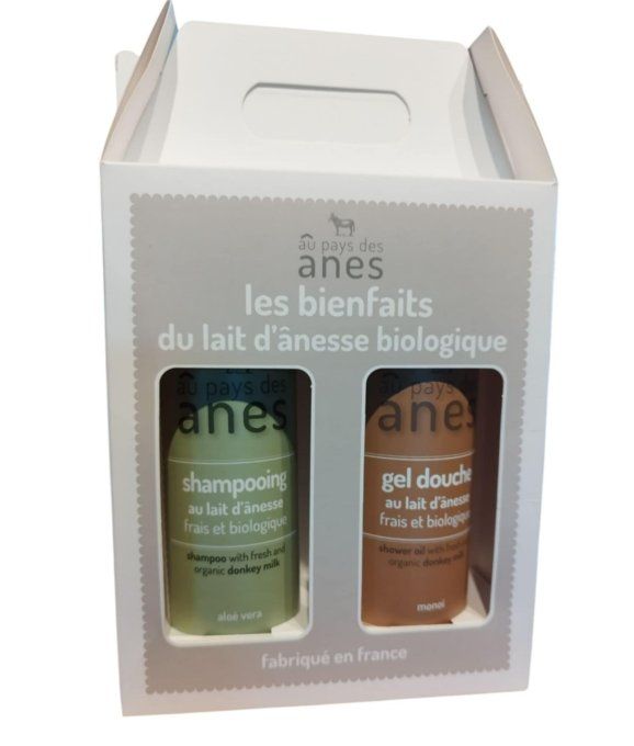 Coffret Gourmand 2 flacons VIDE - Aux Pays des Anes