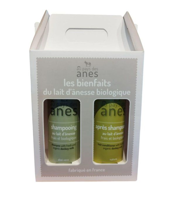Coffret Gourmand 2 flacons VIDE - Aux Pays des Anes