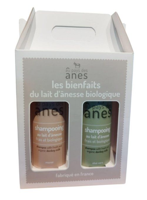 Coffret Gourmand 2 flacons VIDE - Aux Pays des Anes