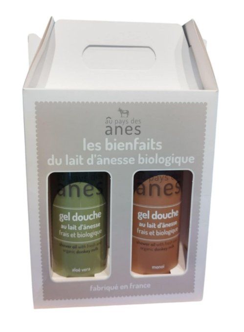 Coffret Gourmand 2 flacons VIDE - Aux Pays des Anes