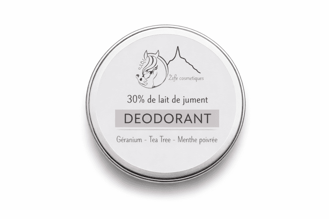 Déodorant crème 10% de lait de jument