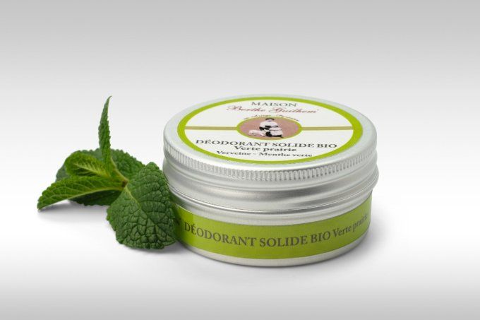Déodorant solide bio « VERTE PRAIRIE »