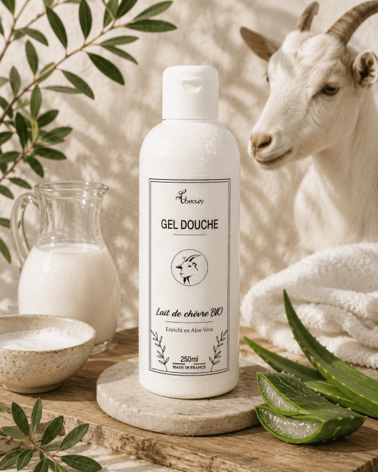 Gel douche au lait de chèvre BIO