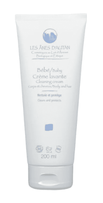 Gel douche bébé corps & cheveux au lait d'ânesse - Crème La- SPECIAL BEBE - LES ANES D'AUTAN 