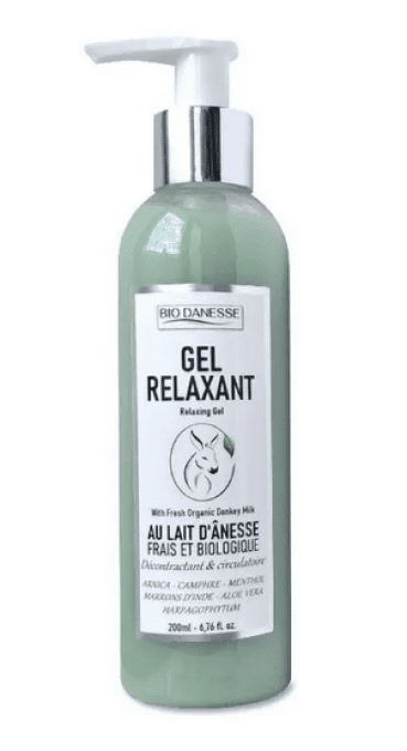 Gel relaxant au lait d'ânesse bio