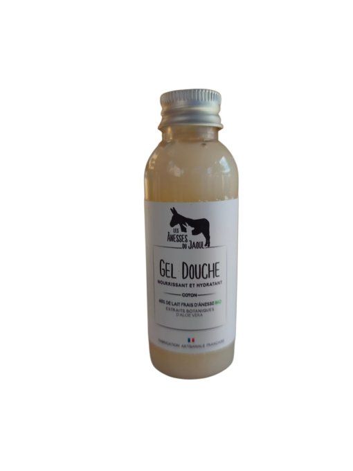 Gel douche au lait d'ânesse BIO 40% - 250ml - LES ANESSES DE JAOUL