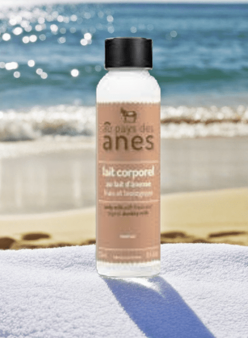 Lait corporel au lait d’ânesse frais et biologique Monoi 250 ml 