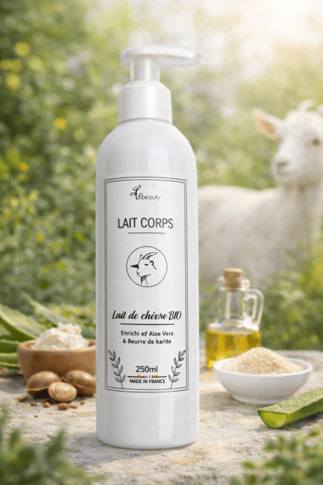 Lait corporel au lait de chèvre BIO