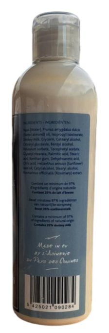 Lait démaquillant au lait d’ânesse 250 ml
