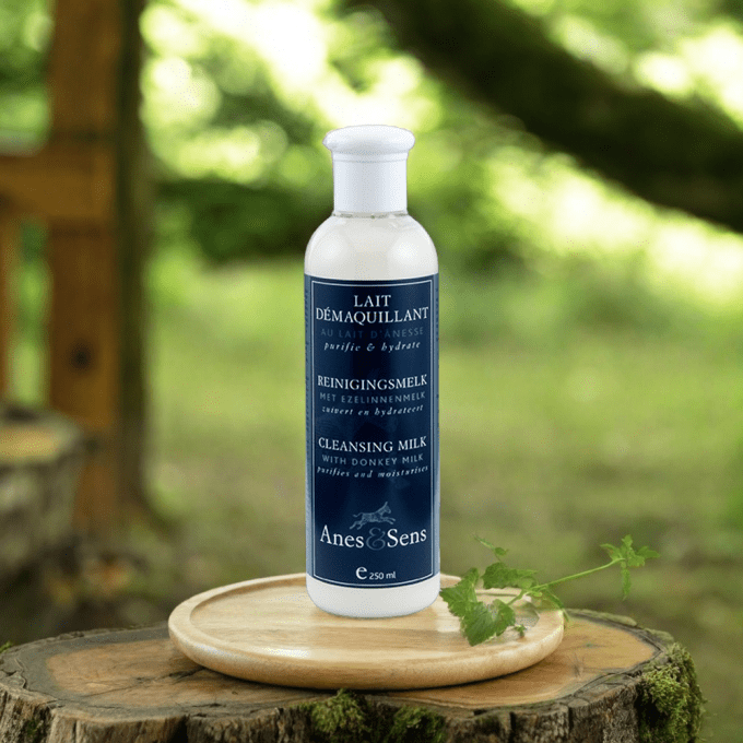 Lait démaquillant au lait d’ânesse 250 ml