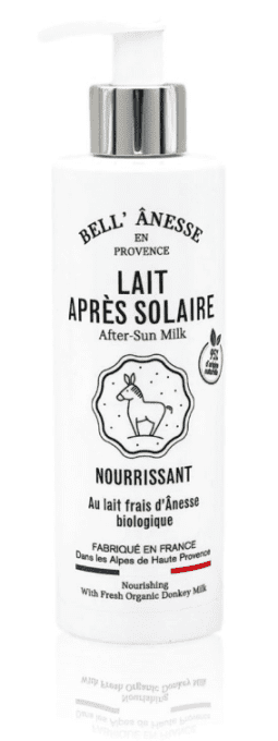 LAIT APRES SOLAIRE AU LAIT FRAIS D'ÂNESSE BIO