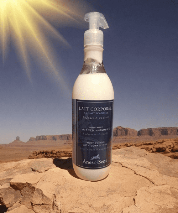 Lait corporel au lait d'ânesse 400ml - Anes&Sens