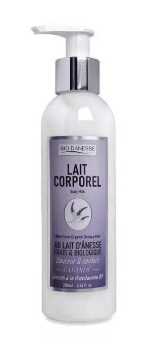 Lait corporel au lait d'ânesse bio Lavande