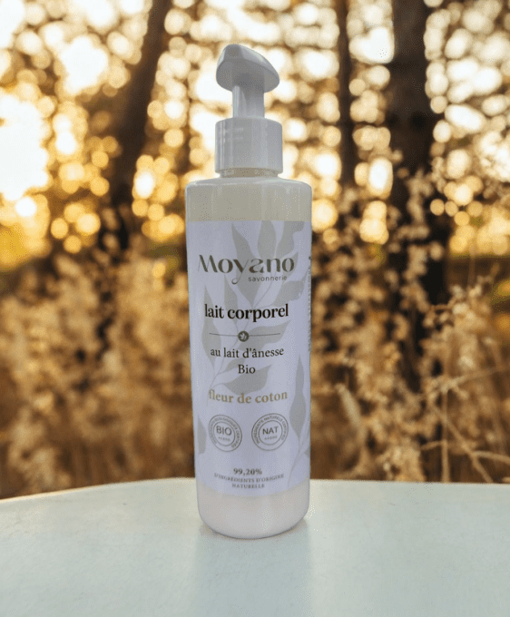 LAIT CORPOREL HYDRATANT AU LAIT D’ÂNESSE BIO - FLEUR DE COTON 250ml