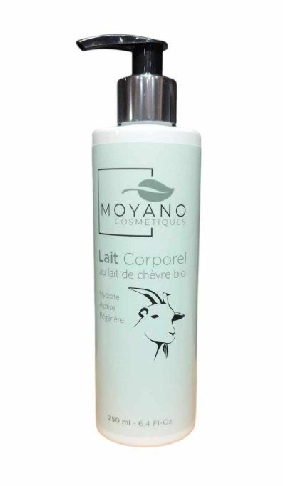 Lait corporel au lait de chèvre bio - sans alergène - Moyano