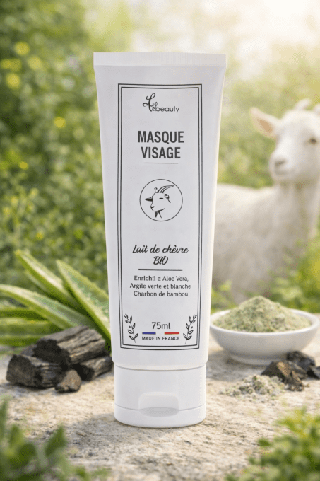 Masque Visage Purifiant au lait de chèvre BIO