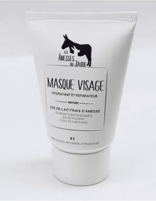 Masque visage au lait d'ânesse