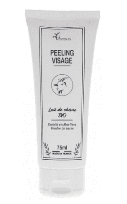 Peeling pour visage au Lait de Chèvre BIO