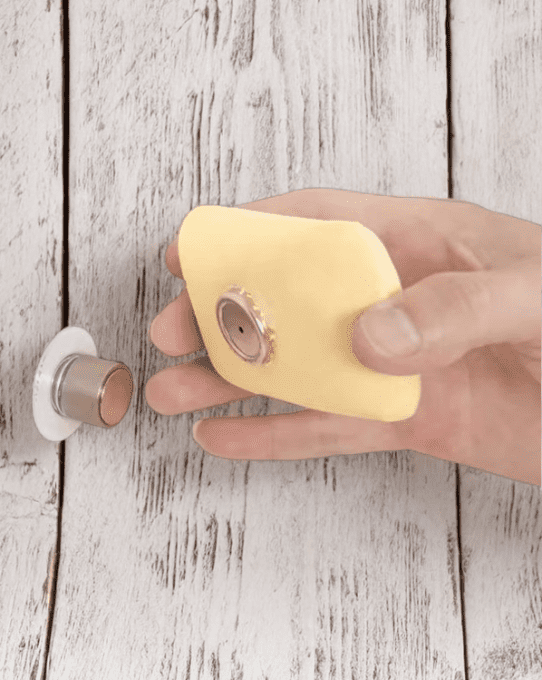 Porte savon ventouse aimant 18mm