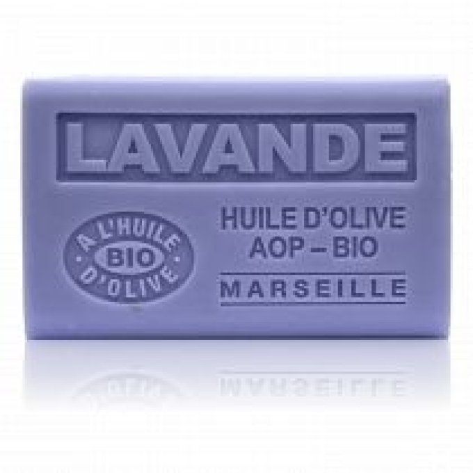 SAVONS HUILE D'OLIVE BIO 125GR - LAVANDE