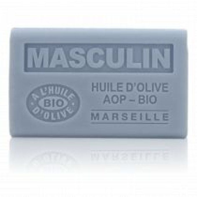 SAVONS HUILE D'OLIVE BIO 125GR - MASCULIN