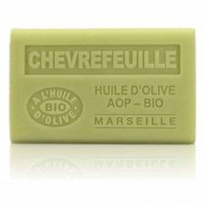 SAVONS HUILE D'OLIVE BIO 125GR - CHEVREFEUILLE