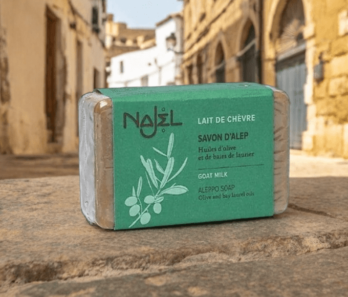 Savon d'Alep au lait de chèvre 100g