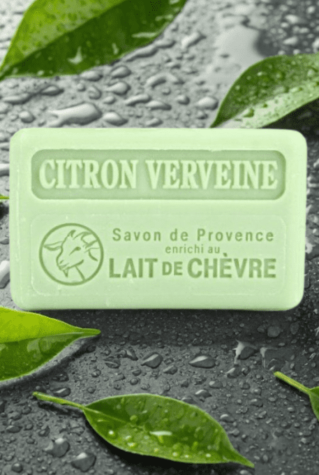 Savon au lait de chèvre frais et bio 100g - VERVEINE