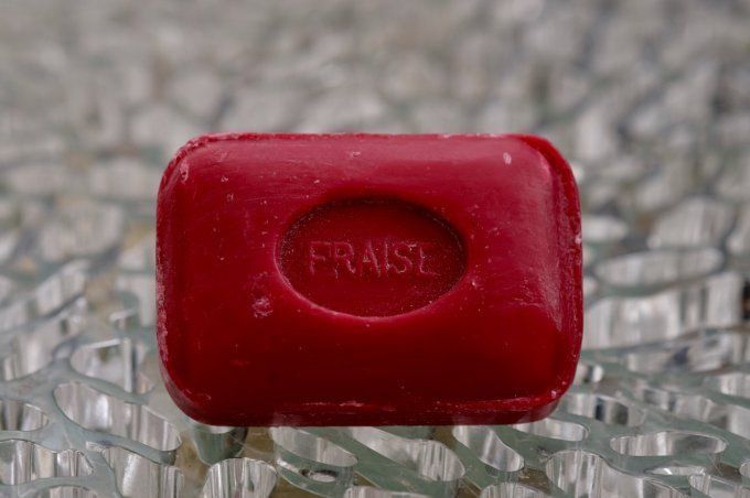 Savon de Marseilles parfumés 100gr Le Sérail - FRAISE