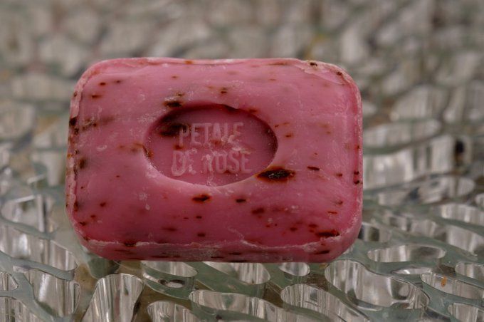 Savon de Marseilles parfumés 100gr Le Sérail - ROSE PETALES