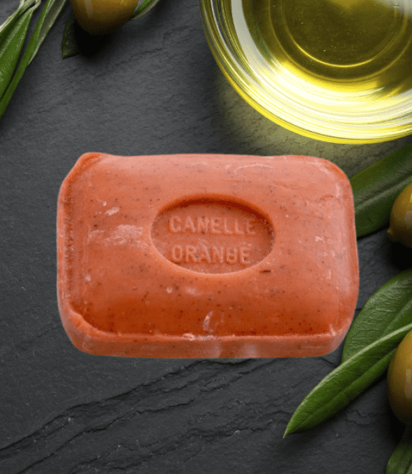Savon de Marseilles parfumés 100gr Le Sérail - CANELLE ORANGE