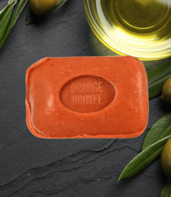 Savon de Marseilles parfumés 100gr Le Sérail - ORANGE BROYE