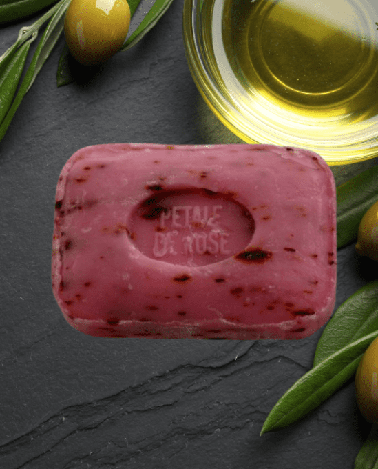 Savon de Marseilles parfumés 100gr Le Sérail - ROSE PETALES