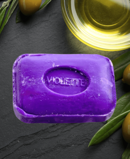 Savon de Marseilles parfumés 100gr Le Sérail - VIOLETTE