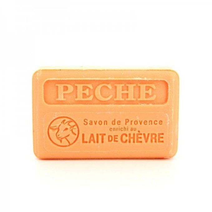 Savon au lait de chèvre frais et bio 100g - PECHE
