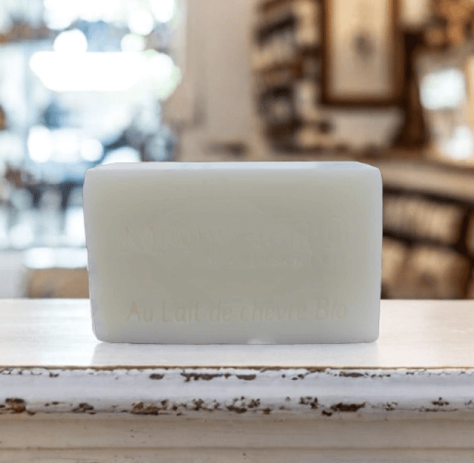 SAVON 100GR AU LAIT CHÈVRE FRAIS BIO			 			