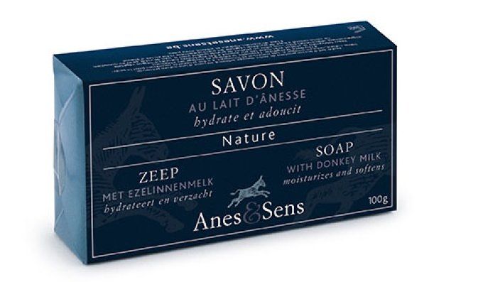 Savon au lait d'ânesse, parfum 100g - Anes&Sens