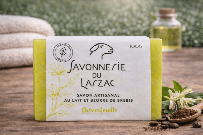 Savon au lait de brebis Chevrefeuille - 100g