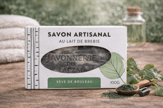 Savon au lait de brebis Sève de bouleau